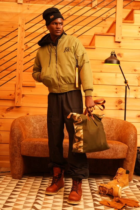 Take off flight jacket