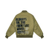 Take off flight jacket