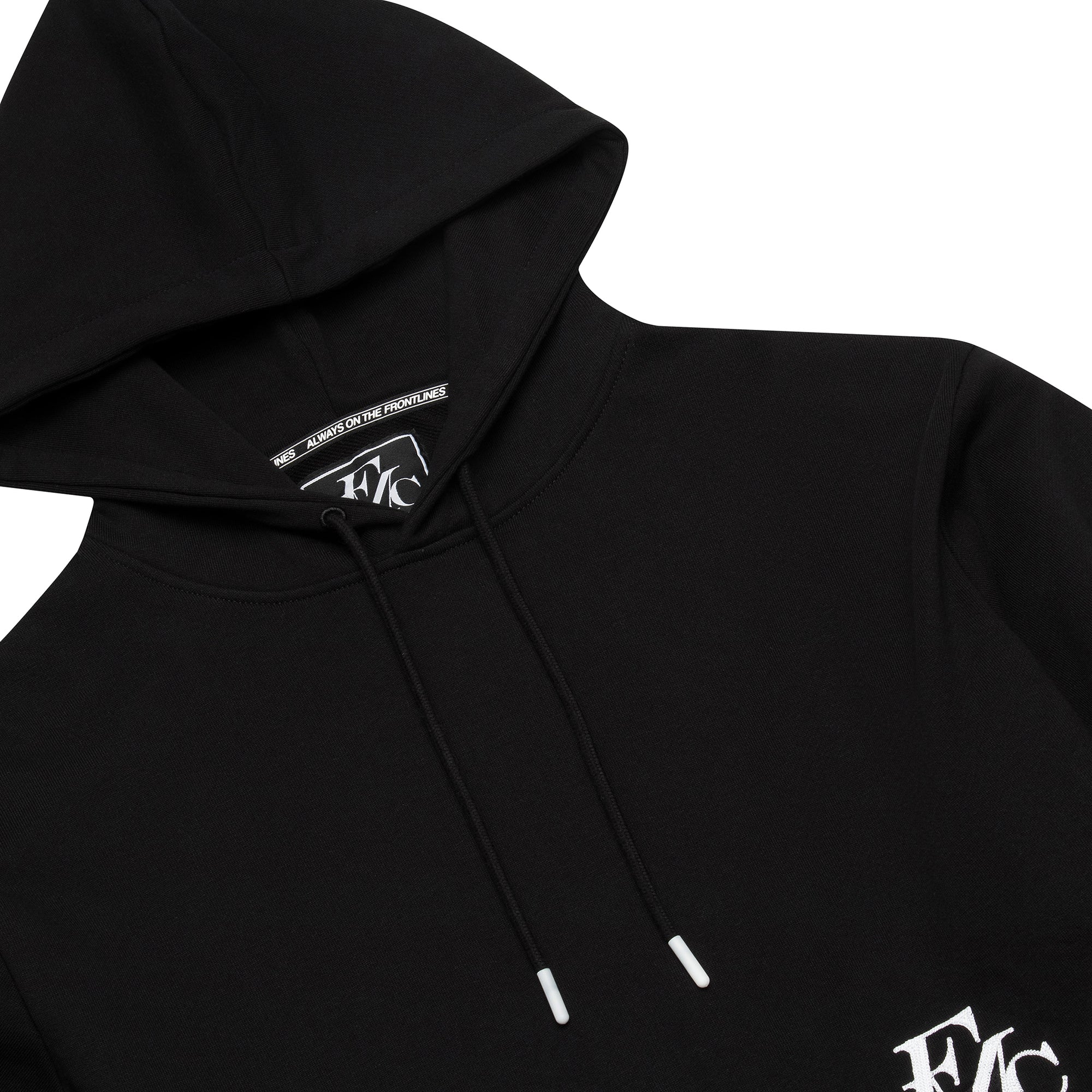 Established cropped hoodie