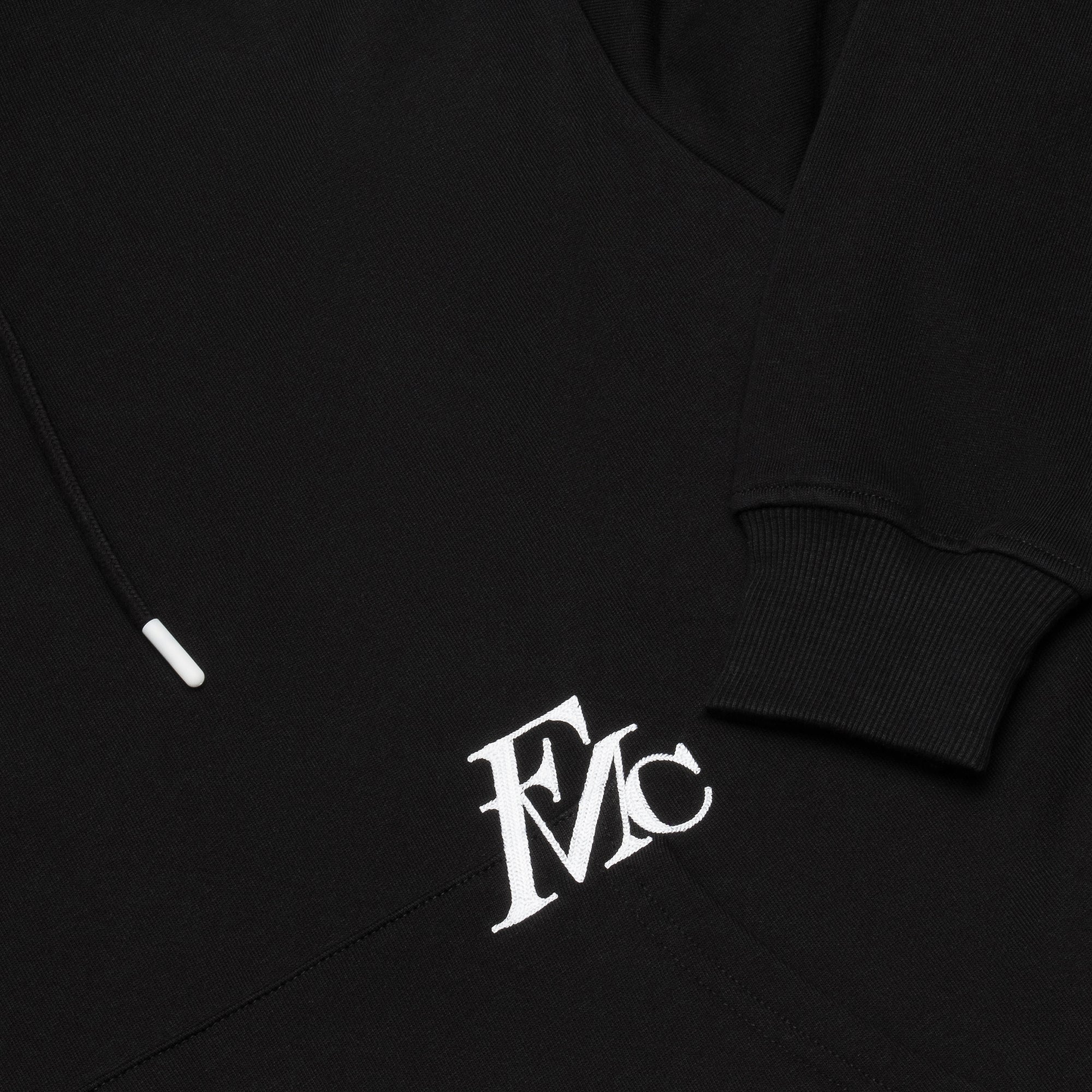 Established cropped hoodie