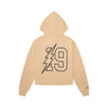 Established cropped hoodie