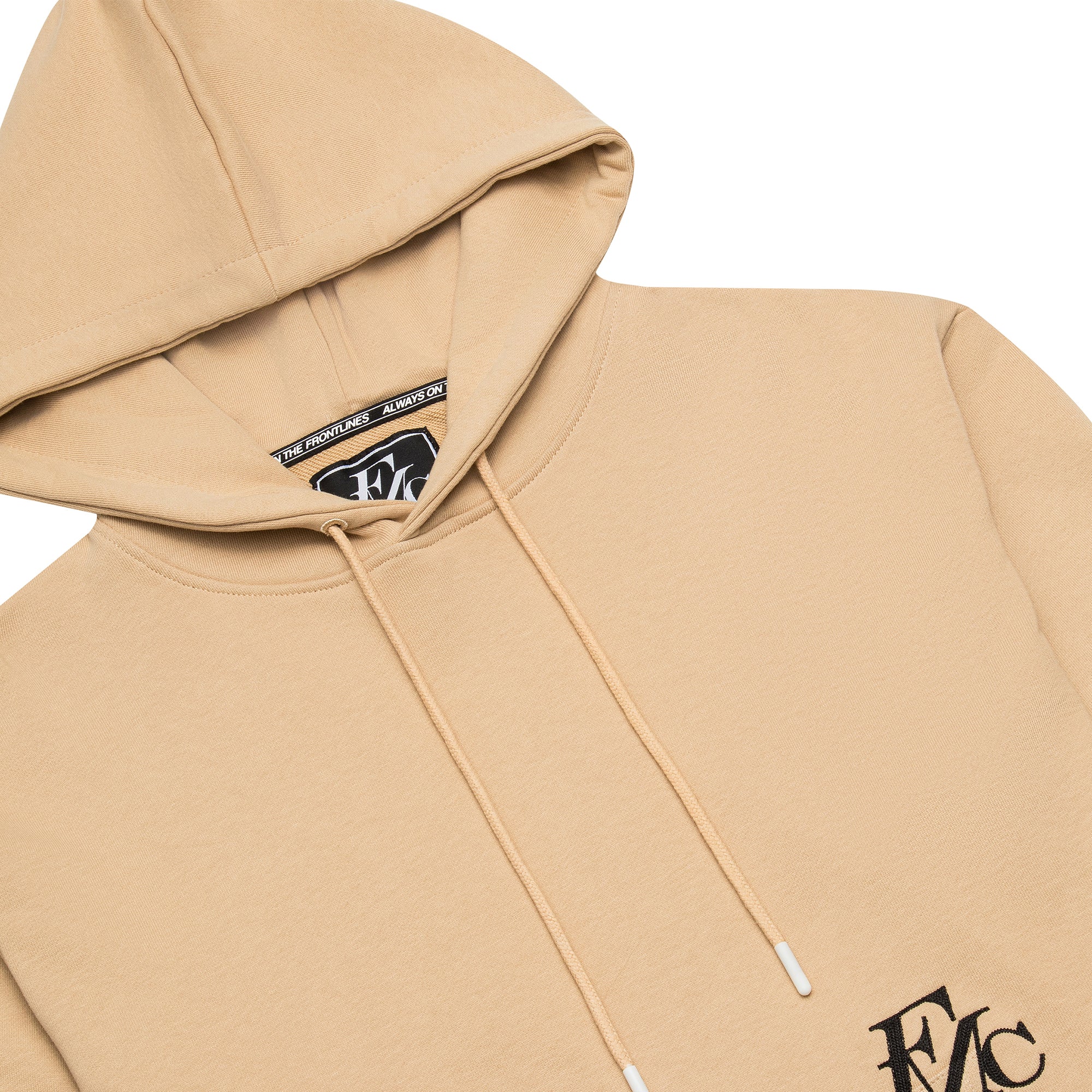 Established cropped hoodie